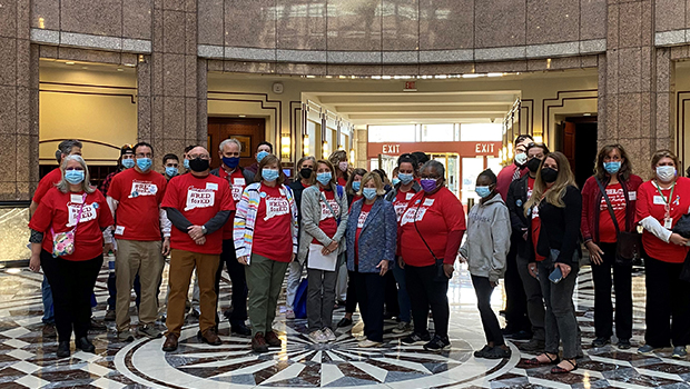 In Red for Ed Day of Action, Teachers Take Their Message to the Capitol – Connecticut Education Association