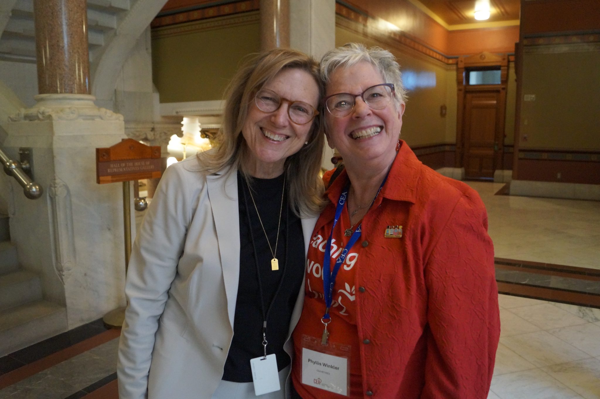 A Sea of Red: Teachers Take Advocacy to the Capitol – Connecticut ...